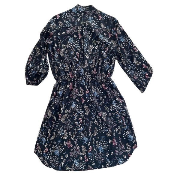 Dex Black Floral Dress - Size XS - Picture 2 of 5